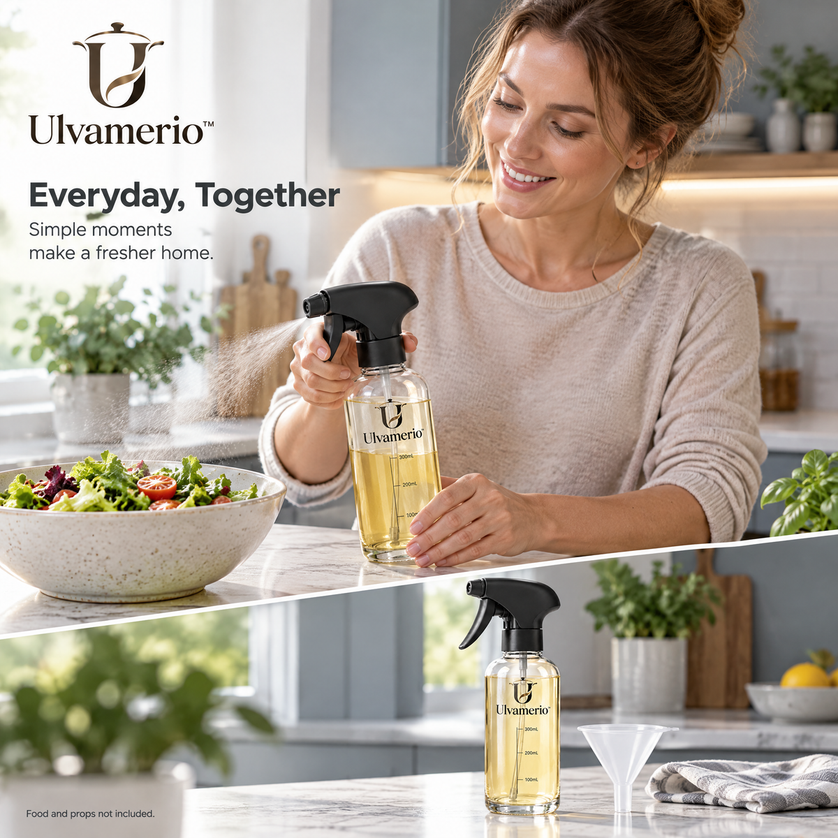 FreshMist manual cooking oil sprayer in a home kitchen