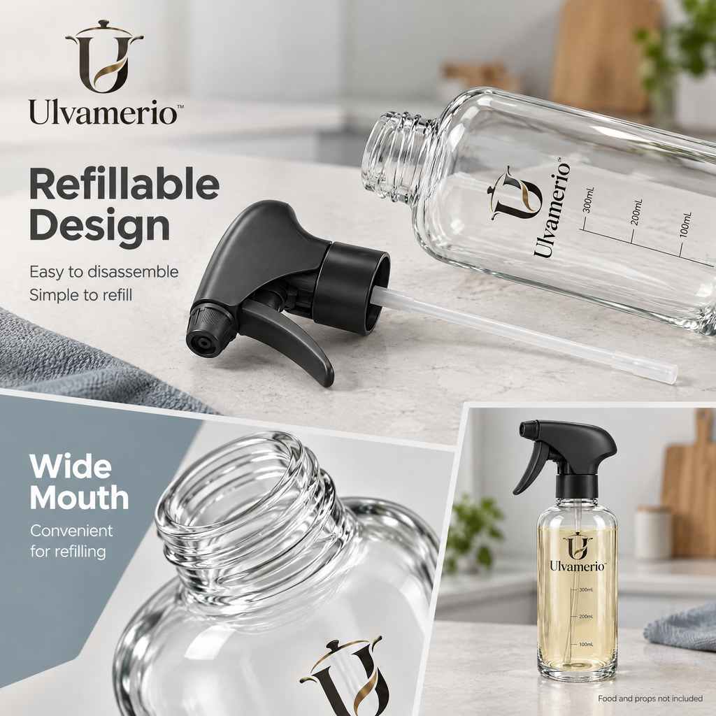 FreshMist adjustable nozzle and trigger head details